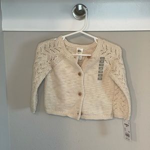 Carter’s cream sweater for baby